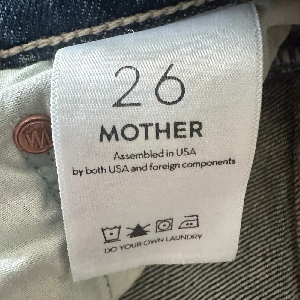 Mother Jeans - The Pixie Tomcat Ankle Jeans Size 26 - Picture 6 of 7